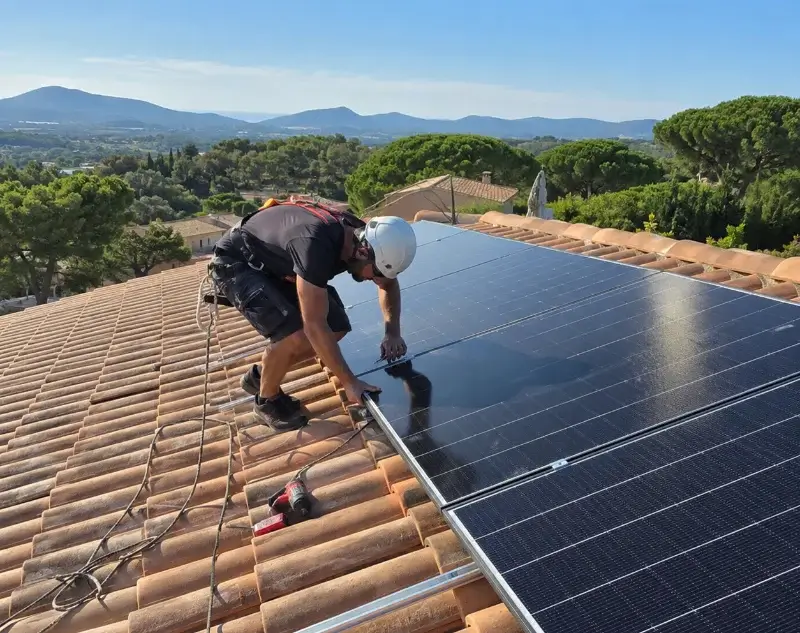 Installateur panneaux solaires Saze — pose photovoltaïque sur toiture