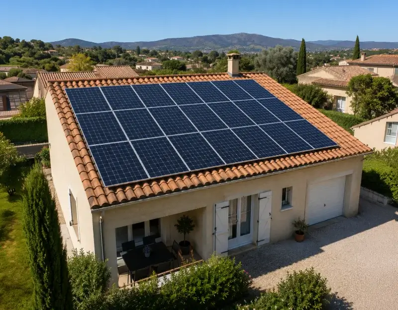 Prime à l'autoconsommation panneaux solaires Saze — aide financière de l'État